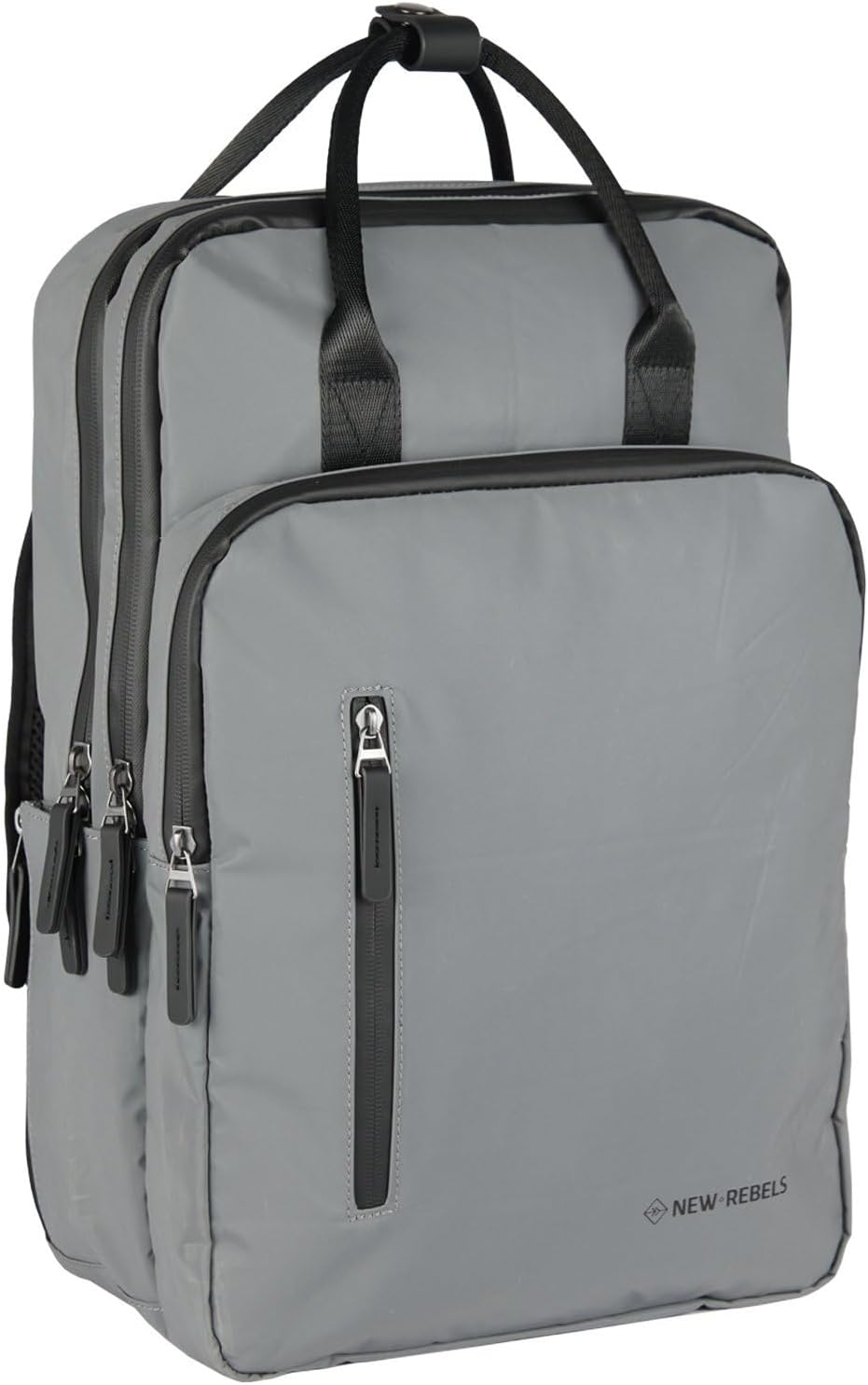 New Rebels Unisex Milwaukee Rucksack (1er Pack) 28x16x44cm Silver Reflective, 28x16x44cm Silver Refl