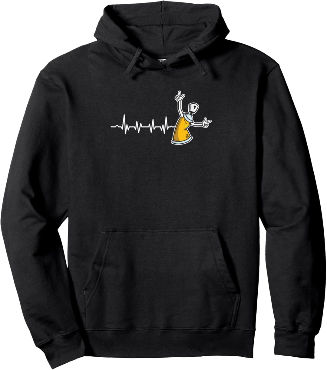 Spray Herzschlag Graffiti Urban Kunst Sprayer Geschenk Pullover Hoodie