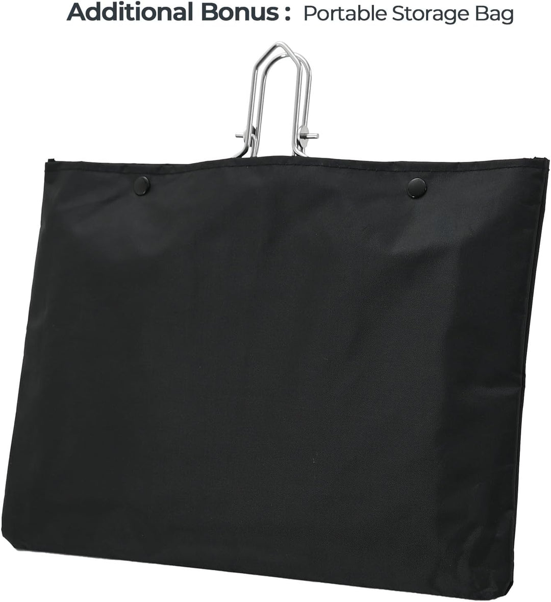 Grillkorb, Tragbarer Grillkorb, Edelstahl Faltbare BBQ Grill Mesh Klemme mit abnehmbarem Griff für F