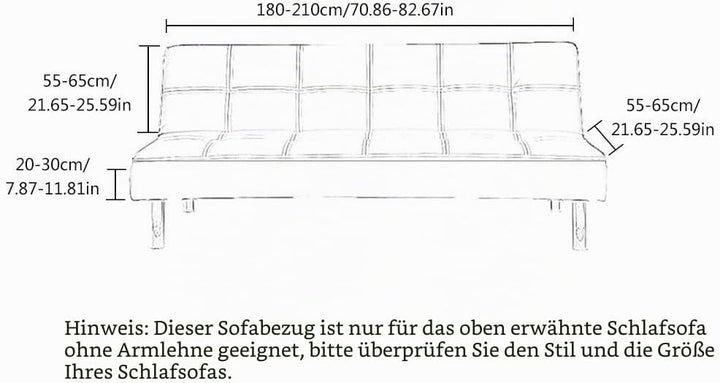 Sofa-Schonbezug aus Samt und Plüsch, 3-Sitzer, für den Winter, dicker Stretchstoff, Sofabettbezug, e