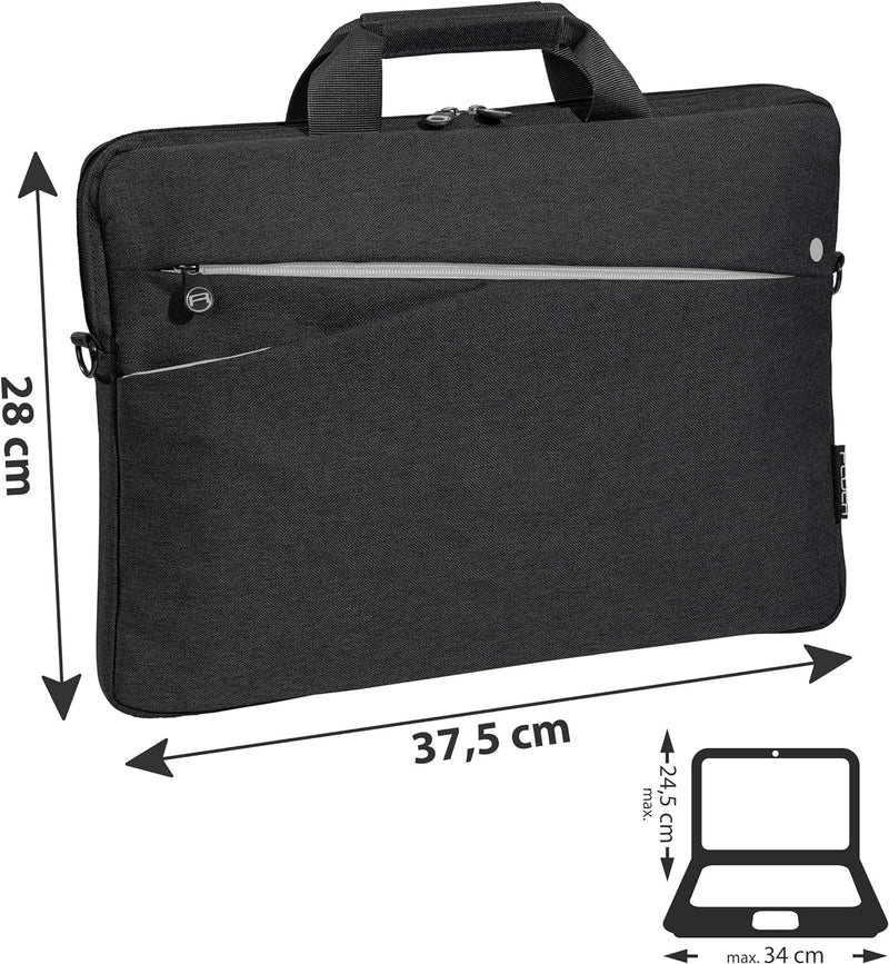 PEDEA Laptoptasche "Fashion" Notebook-Tasche bis 13,3 Zoll (33,8 cm) Umhängetasche mit Schultergurt