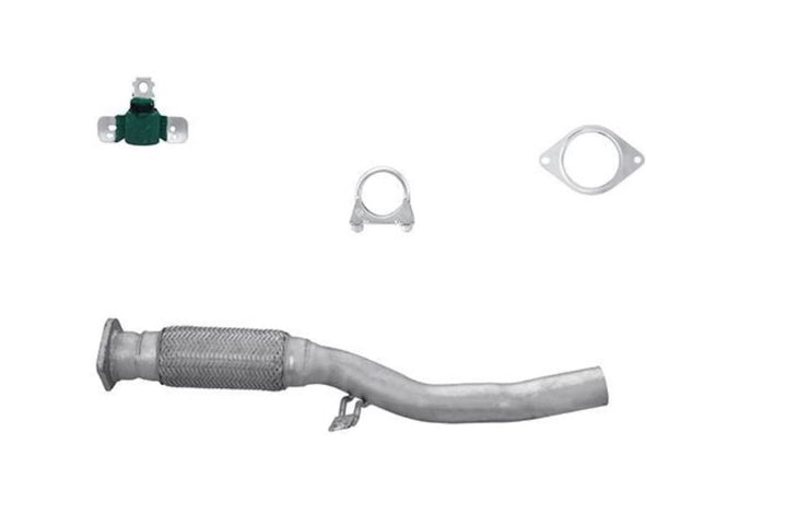 HELLA 8LA 366 001-181 Abgasrohr - Easy2Fit Kit - vorne - einteilig - Set mit Anbauteilen