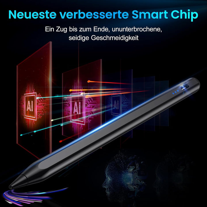 Stift für iPad, (2018-2025) Pencil 2nd Generation für Apple mit Schnellladeleistung Palm Rejection u