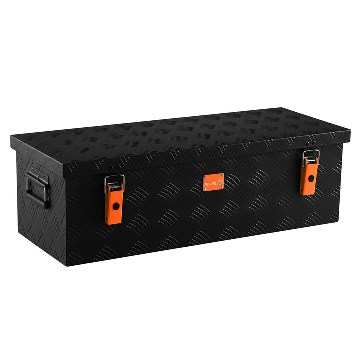 alubox Werkzeugkiste Riffelblech ABX-RL60B Aluminium 1,5mm Werkzeugkiste leicht und robust 60 Liter