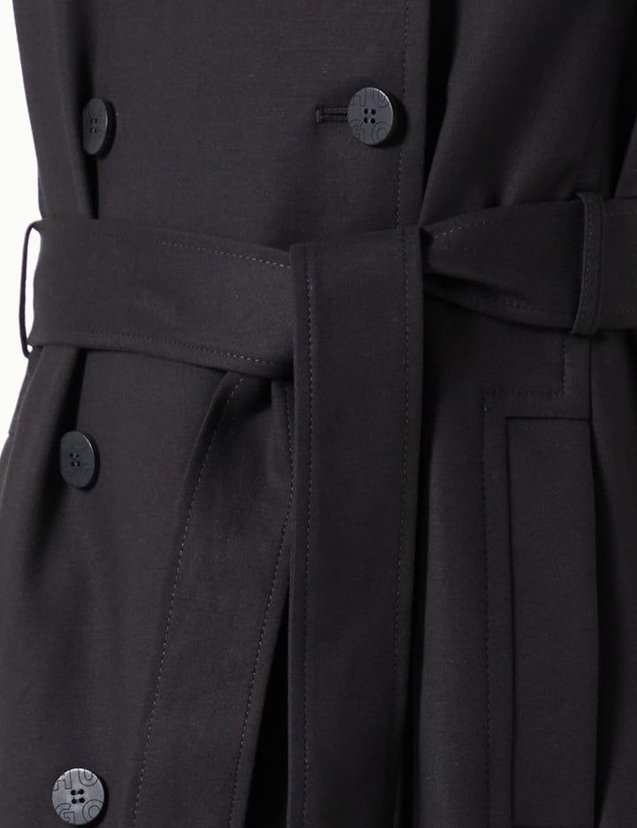 HUGO Damen Trenchcoat 38 Black1, 38 Black1