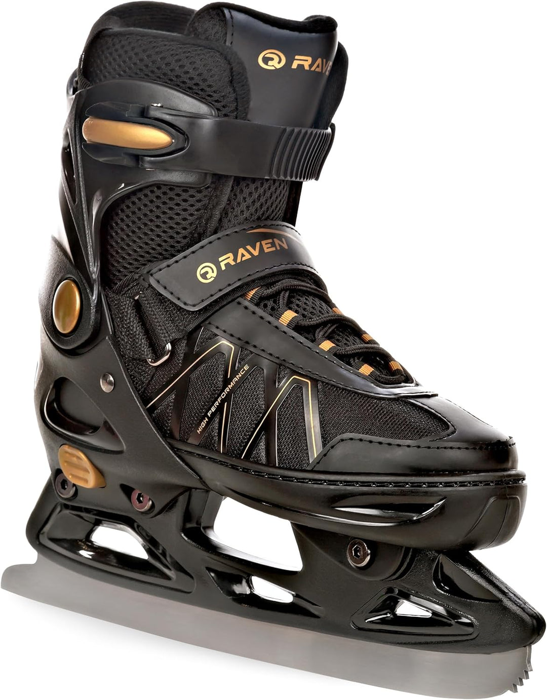 RAVEN Expert 2in1 Schlittschuhe Hockey Inline Skates Inliner für Kinder und Erwachsene verstellbar,