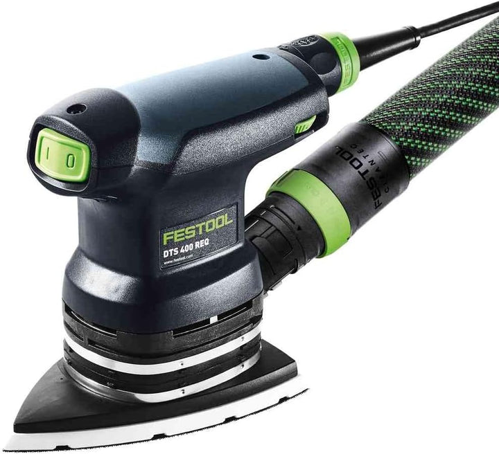 Festool Deltaschleifer DTS 400 REQ-Plus (mit StickFix Schleifschuh, Protector, Longlife-Staubfangbeu