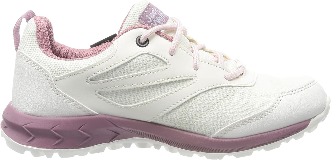 Jack Wolfskin Unisex Kinder Woodland Texapore Low KWalking-Schuh 32 EU Egret, 32 EU Egret