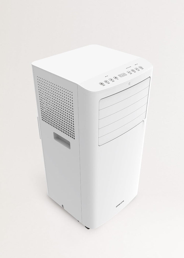 CREATE SILKAIR DUAL CONNECT 12000 / 4 in 1 WiFi Mobile Klimaanlage 12000 BTU mit Wärmepumpe / Mit Ab