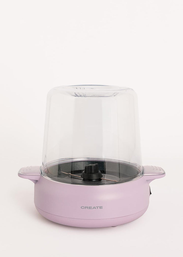 CREATE Popcorn Maker Studio Popcorn-Maschine mit Lavendel-Butterschmelzgerät, einfache Handhabung, b