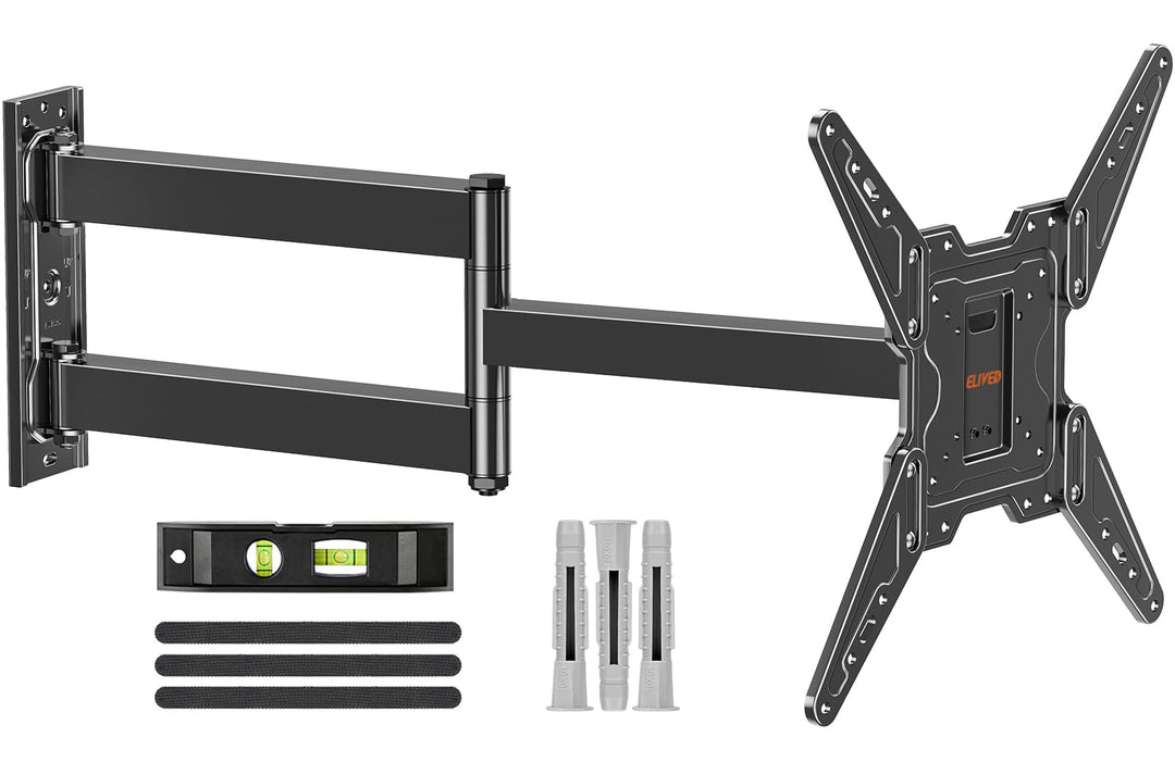 ELIVED Long Extension TV Wandhalterung mit 796mm langem Arm für die meisten 26-65 Zoll TVs, Schwenk-