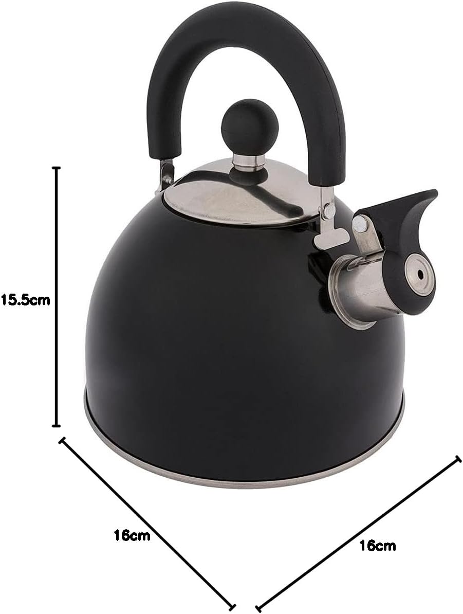 Highlander Deluxe Flötenkessel. 2 Liter, 2 Liter