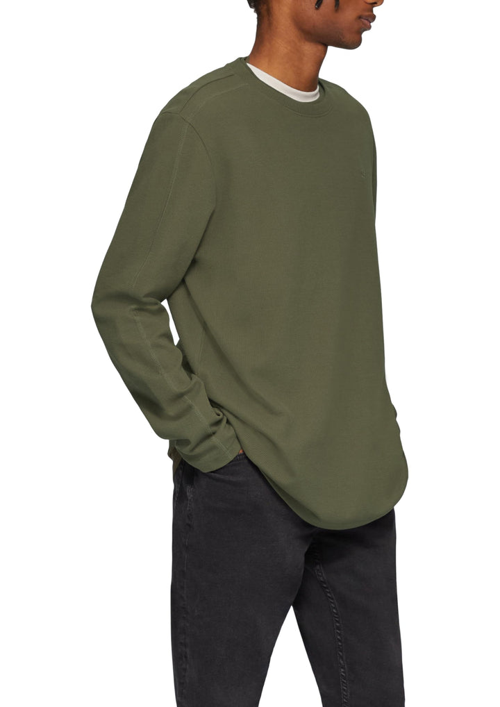 QS Herren 2157817 Langarmshirt (1er Pack) XL 79l0, XL 79l0