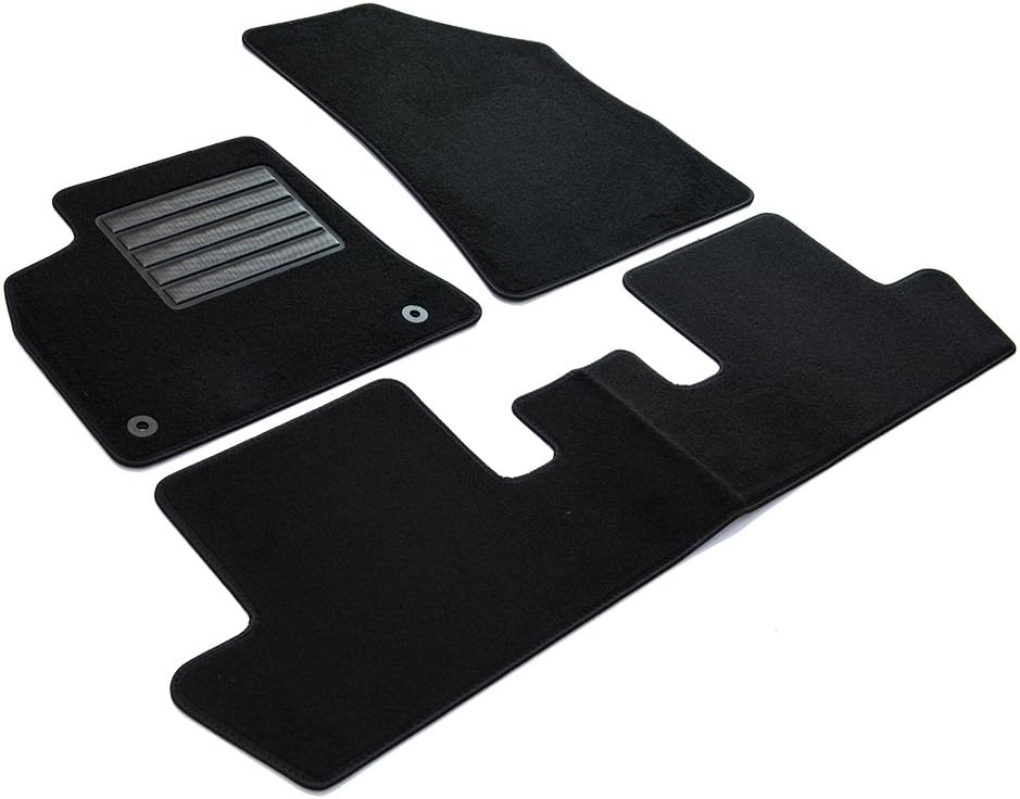 MDM SP-2746 Fussmatten Velours Autoteppich passend für Peugeot 5008 I 5 sitzen 05.2009>06.2017