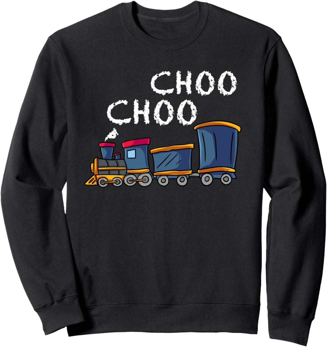 Geburtstag Zug Outfit für Jungen oder Mädchen Lokomotive Sweatshirt