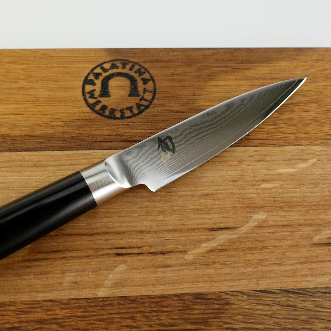 KAI Shun Classic Geschenkset DM-0700 – Officemesser 9 cm ultrascharf aus Damaststahl + handgefertigt
