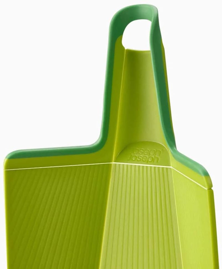 Joseph Joseph Chop2Pot Plus faltbares Schneidebrett mit einfachem Griff (gross) - Grün 45L x 7B cm G
