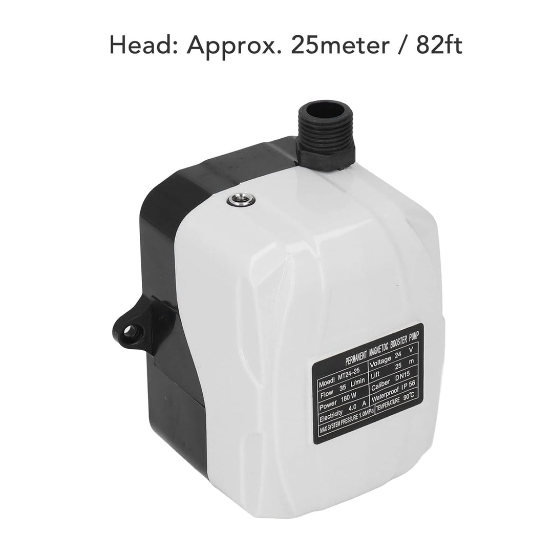 180W Druckerhöhungspumpe ABS Hauswasserdruckerhöhungspumpe für Küchenspüle Dusche DC24V EU-Stecker A