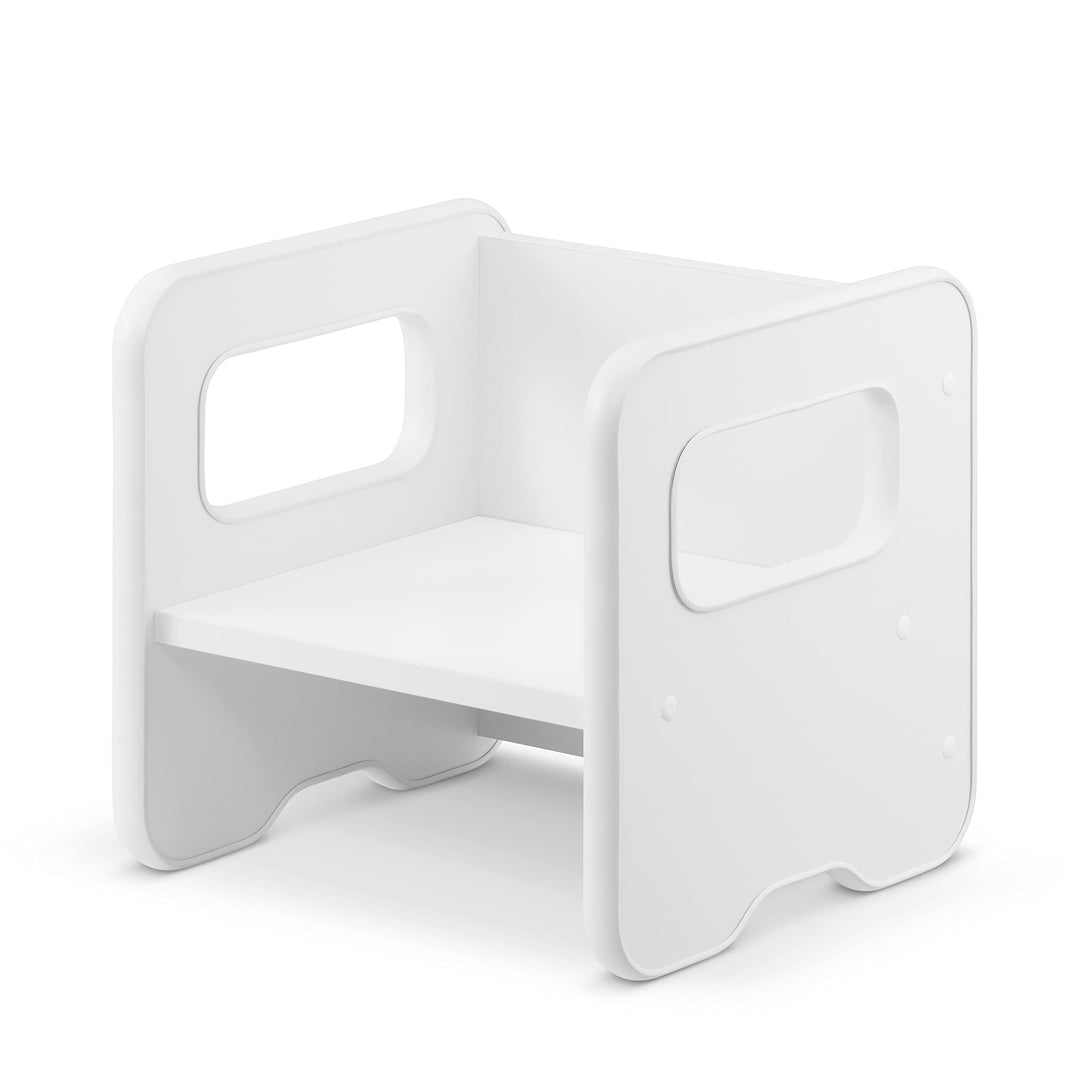 defiPad Sitzhocker für Kinder | Stylisch Wendehocker | Kindersessel ab 1 Jahr | Babystuhl Hocker Hol