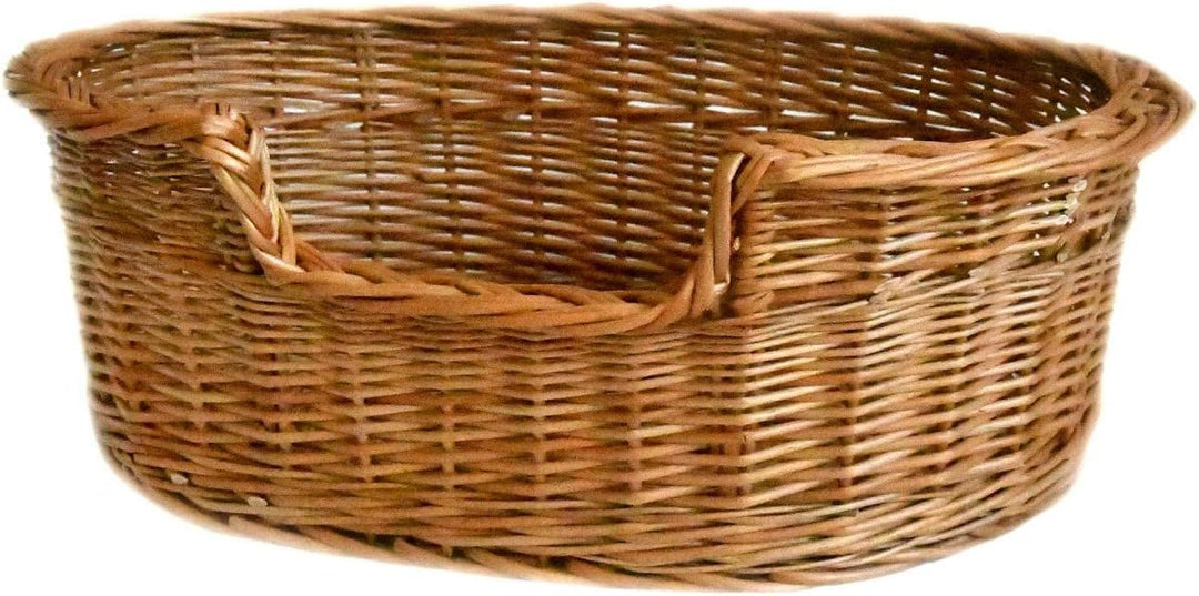 Katzenliege, Hundeliege, Katzenbett, Hundebett Haustier Sofa Liege Bett aus Weide K5-100-2 (BTH 45cm