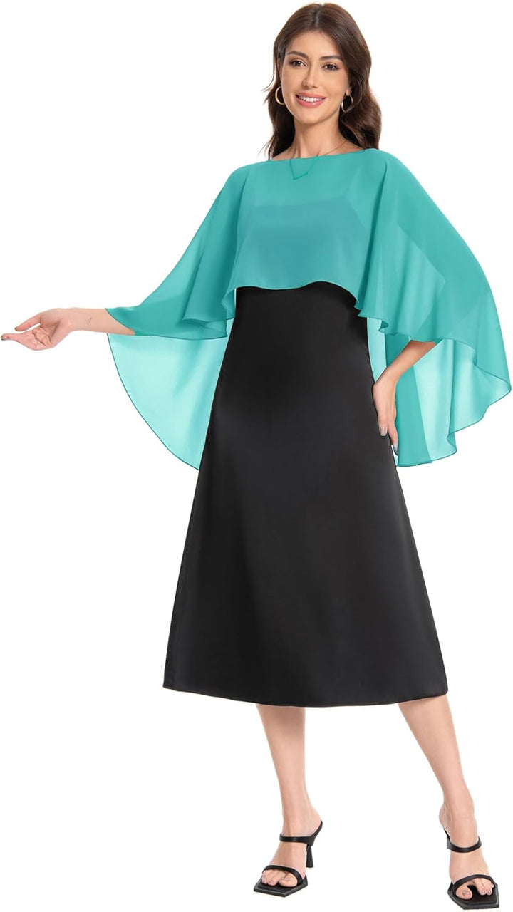 Baoqiya Damen 100 cm Einheitsgrösse Türkis/Ausflug, einfarbig (Getaway Solids), Einheitsgrö