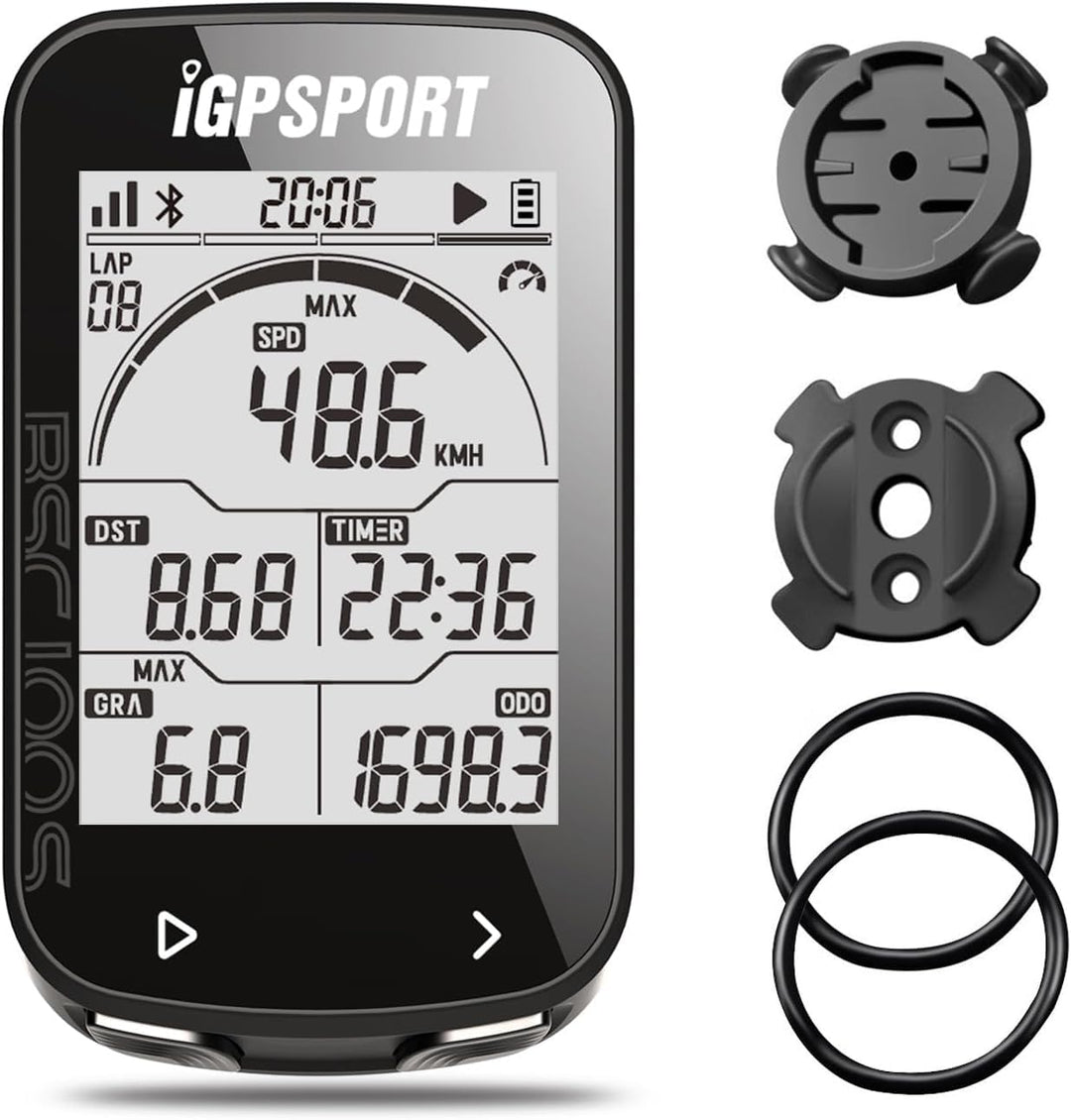 IGPSPORT GPS Fahrradcomputer iGS50E kabelloser Fahrradcomputer wasserdicht kompatibel Geschwindigkei
