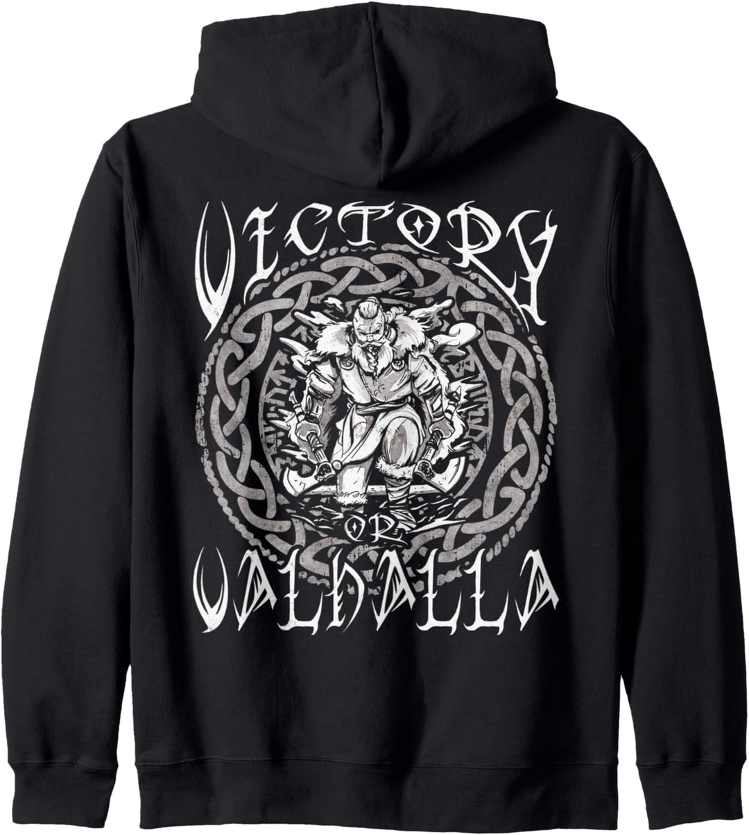 Viking Vikings Nordische Norse - Sieg oder Valhalla Kapuzenjacke