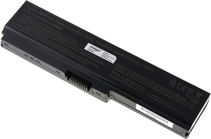 Akku für Toshiba Dynabook SS M52 253E/3W 5200mAh, 10,8V, Li-Ion