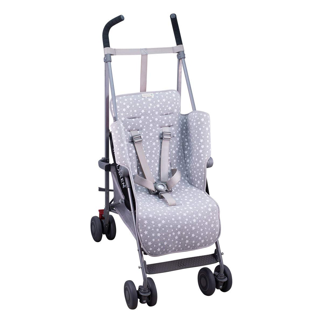 JYOKO KIDS Sitzauflage für Kinderwagen Kompatibel mit Maclaren Quest, Techno Twin, Triumph XT, 100%