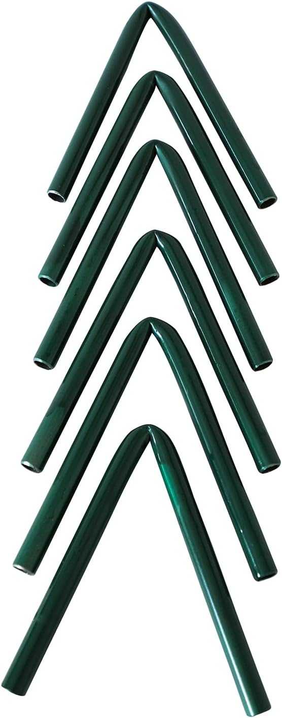 bellissa – Rankgitter-Verbinder Andybell 45° 6er-Set 11x1x11cm – Plastikfreie Verbindungsstücke für