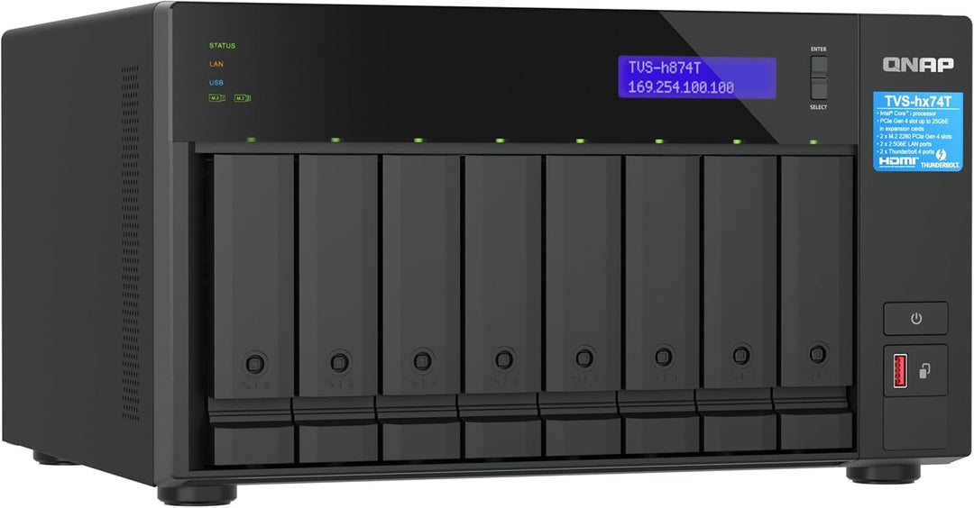 QNAP SYSTEMS TVS-H874T-I7-32G 8 BAY I7 12C