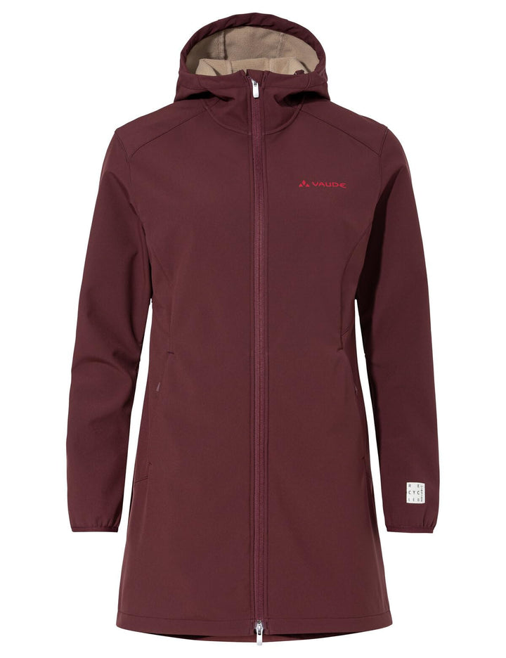 VAUDE Damen Women's Moena Softshell Parka Jacke, dark oak