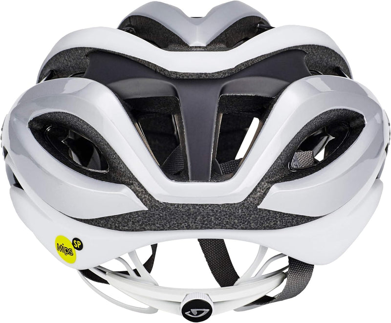 Giro Aether MIPS Strassenhelm Small/51-55 cm matte white/silver, Small/51-55 cm matte white/silver