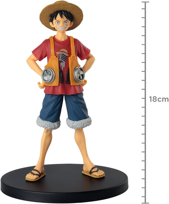 BANPRESTO - One Piece - DXF - The Grandline Men Vol.1 Monkey D. Luffy Statue