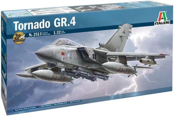 Italeri 2513S 1:32 Tornado GR.4, Modellbau, Bausatz, Standmodellbau, Basteln, Hobby, Kleben, Plastik