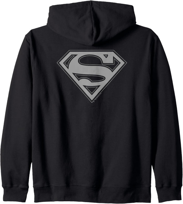 Superman Crimson & Gray Shield Kapuzenjacke