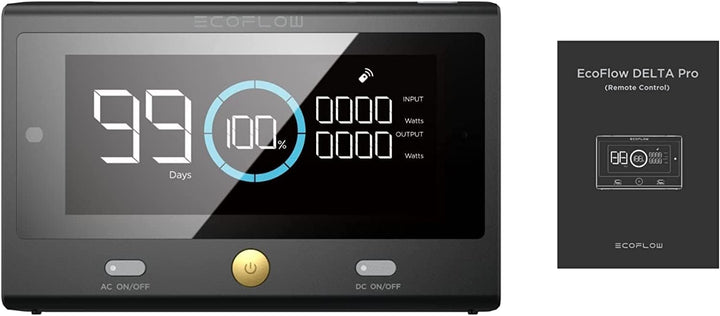 ECOFLOW Delta Pro Remote Control, 110×110×11 cm, 0,63 kg, 5004901001, DELTAProRC