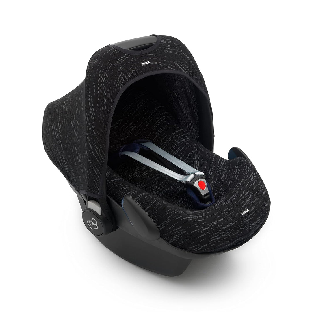 Original Dooky Seat Cover Schonbezug Matrix für Babyschale Universalgrösse geeignet für 3 und 5 Punk