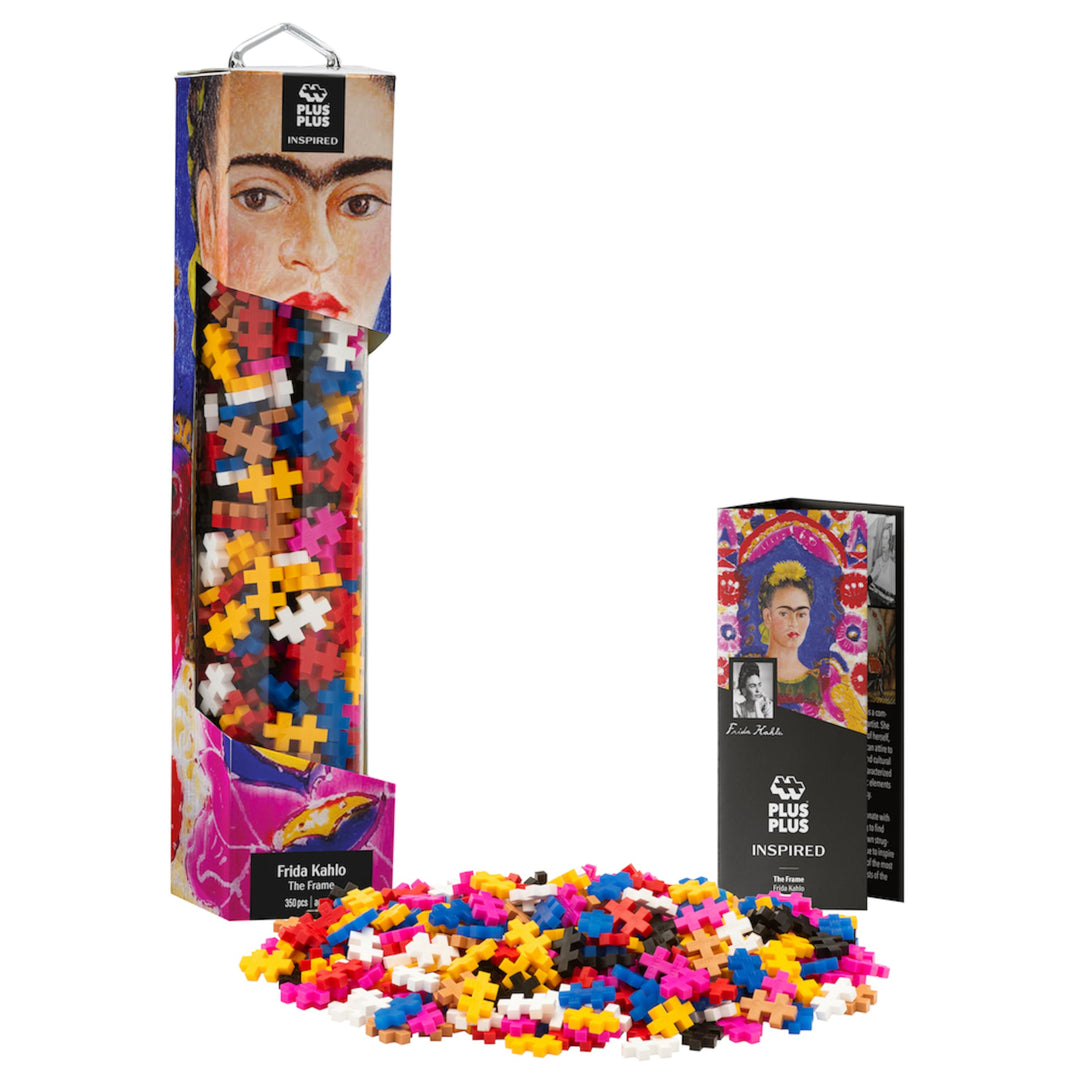 Plus-Plus 5162 Geniales Konstruktionsspielzeug, Der Rahmen von Frida Kahlo, Inspired-Edition, Kreati