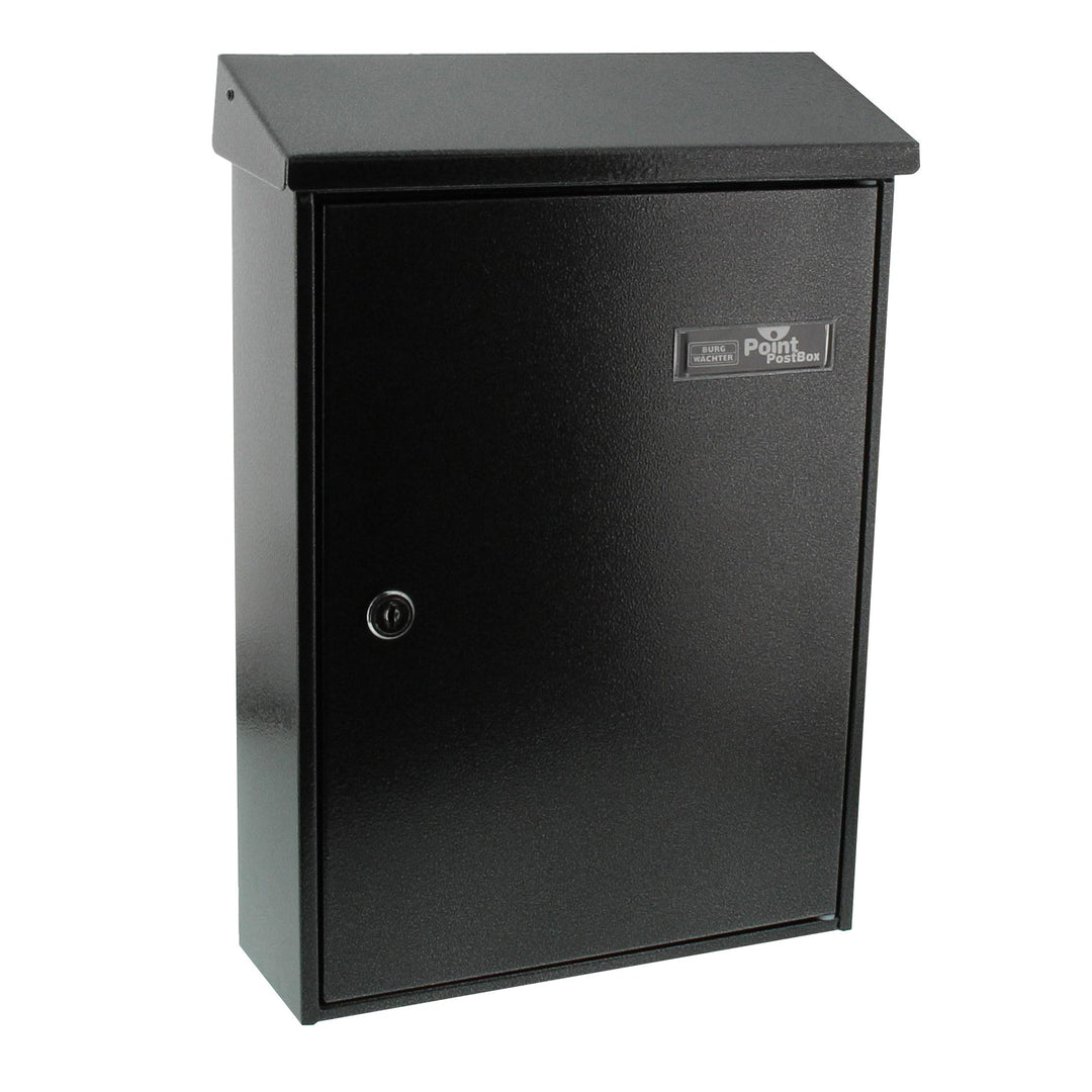 Burg-Wächter Briefkasten, A4 Einwurf-Format, Vollflächig verzinkt, Strukturlackiert, Letter 5832 E,