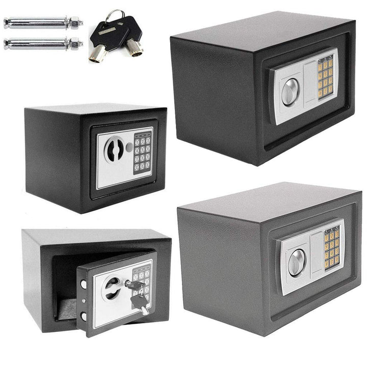Digital Steel Passwort Safe Key Elektronische Sicherheit Geld Schmuck Schlüsselbox Schloss Bareinzah