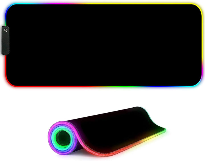 DORRISO RGB Gaming Mauspad 900x400x3mm XXL RGB LED Schreibtischunterlage Grosse Mousepad Wasserdicht