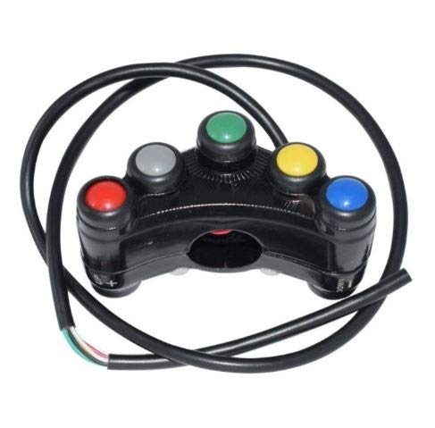Motorrad Schalter Lenkerschalter Control Lenker 22mm für für Naked, Tourer, Rennsport, Cruiser, Pitb
