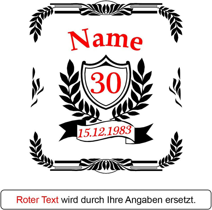 polar-effekt 7-TLG. Edelstahl Flachmann Geschenk-Set mit Gravur - Schnapsflasche 195ml mit Trichter