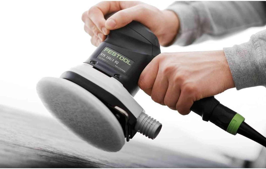 Festool Exzenterschleifer ETS 150/5 EQ-Plus (mit Schleifteller Ø 150 mm MULTI-JETSTREAM 2 (weich W-H