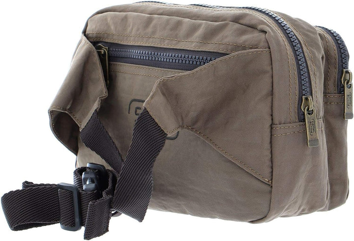 camel active Journey Herren Gürteltasche Bauchtasche Klein Beige S, Beige S
