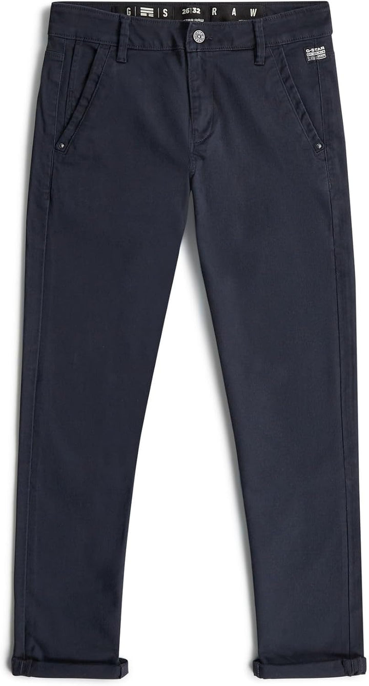 G-STAR Damen Kate Boyfriend Chino 23W / 30L Blau (Salute D25257-c105-c742), 23W / 30L Blau (Salute D
