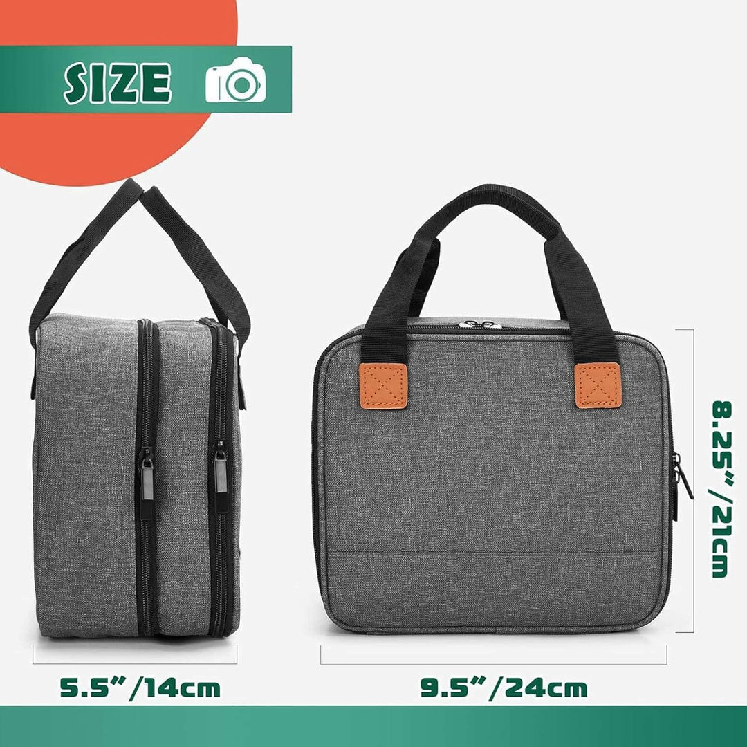 SELPHY CP1500 CP1300 CP1200 Fotodruckertasche, Robuste Tasche mit Taschen, Abnehmbarer Trennwand, Id