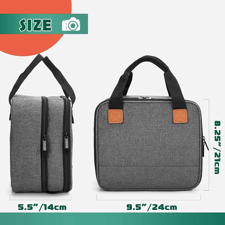 SELPHY CP1500 CP1300 CP1200 Fotodruckertasche, Robuste Tasche mit Taschen, Abnehmbarer Trennwand, Id