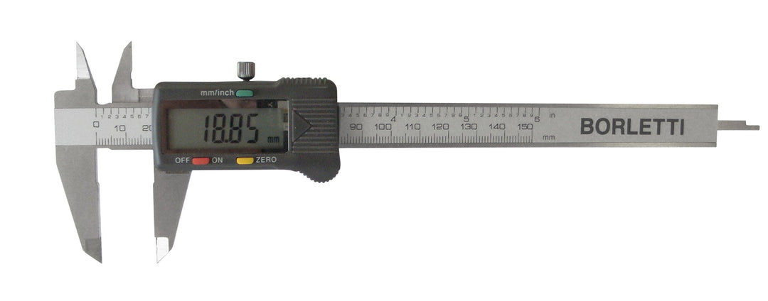 Borletti CDJB15 Digitaler Messschieber, Länge 150 mm